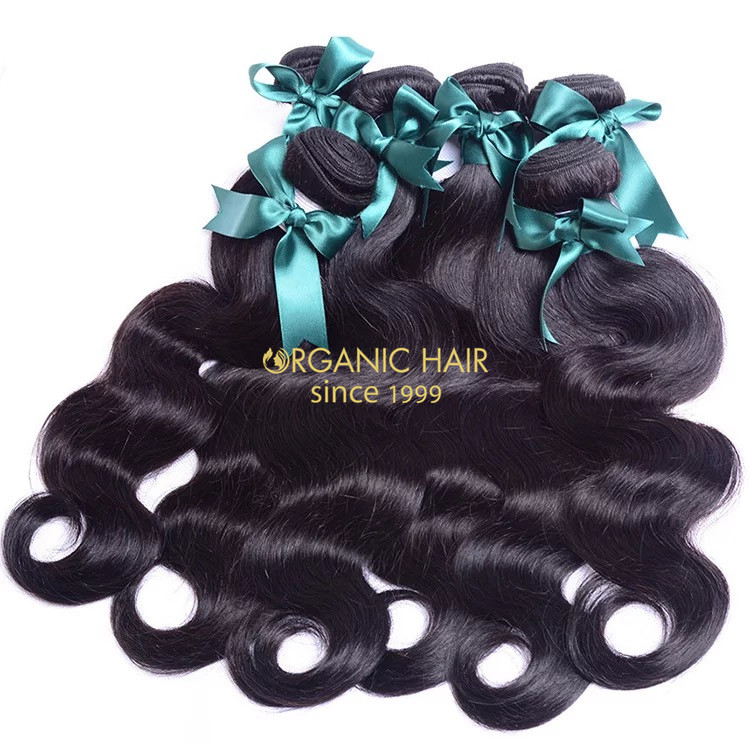 Virgin indian human hair extensions for sale